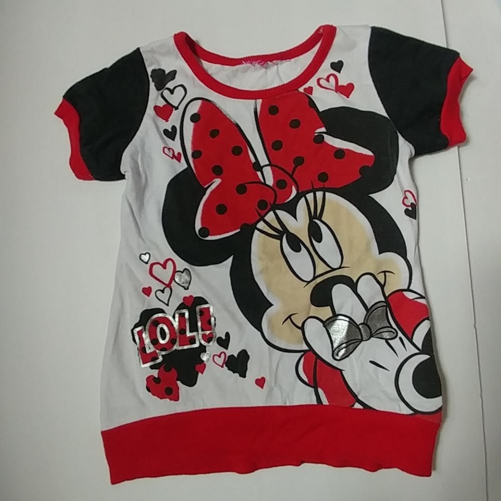 Minnie Mouse tee shirt 6X